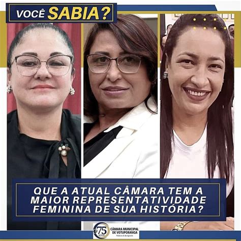 Câmara Municipal 75 Anos E A Maior Bancada Feminina Da História