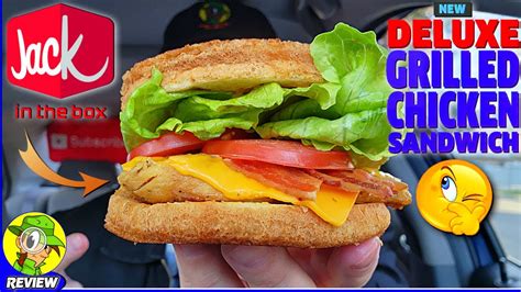 Jack In The Box® Deluxe Grilled Chicken Sandwich Review 🃏💪♨️🐔🥪 Peep This Out 🕵️‍♂️ Youtube