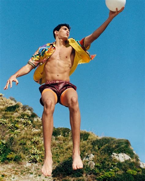 Versace Campaign Men Summer 2022 La Vacanza Collection