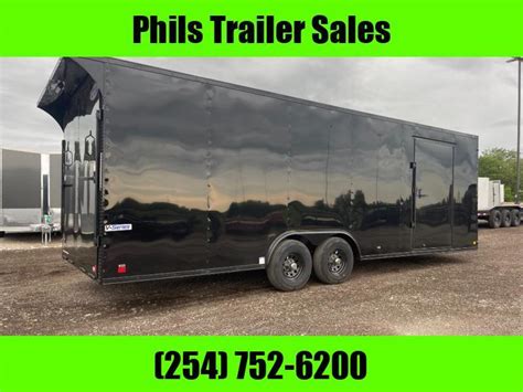 20 Continental Cargo BLACK OUT Car Racing Trailer Enclosed Trailers