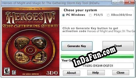 Activation Key For Heroes Of Might And Magic Iv The Gathering Storm