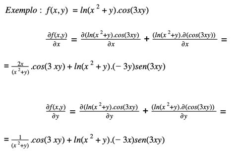 Derivadas Parciais Maria Das Contas Matemática Ensino Superior