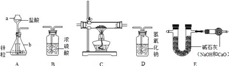 为了测定某铜和氧化铜的混合物中氧化铜的质量分数某研究性小组设计了如下实验 装置 装置c中所装固体药品为铜和氧化铜的混合物试回答相关问题