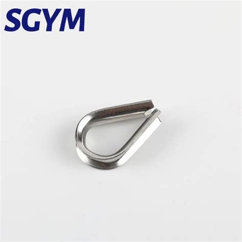 Factory Rigging Hardware Stainless Steel Wire Rope Thimble