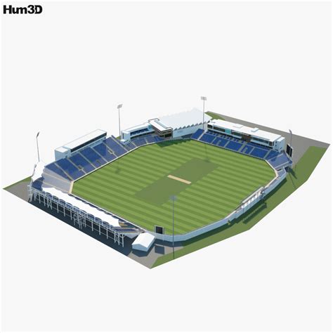 Sophia Gardens Cricket Ground 3D model - Architecture on 3DModels