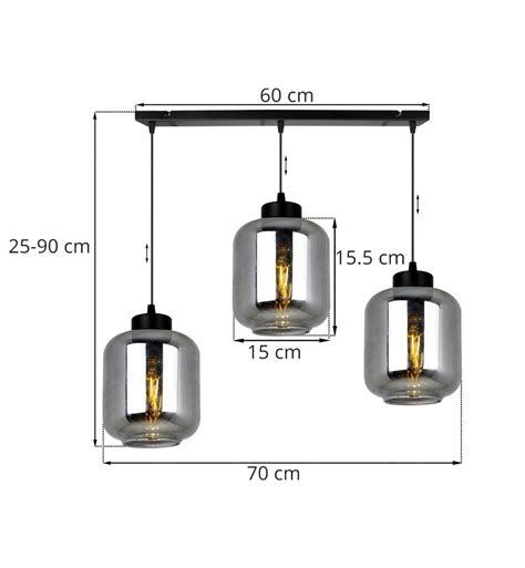 Regulowana Lampa Wisz Ca Prostok Tna Podsufitka Cm Klosze