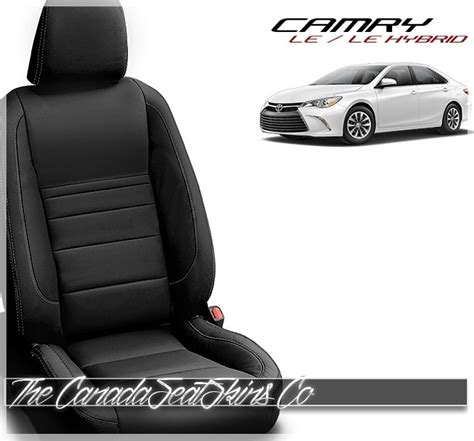 2015 - 2017 Toyota Camry LE Custom Leather Upholstery