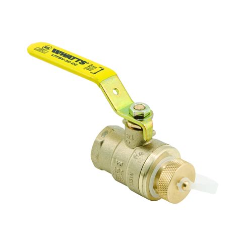 Aquifer Distribution WATTS 0123474 LFFBV 3C 2 Piece Ball Valve 1 2 X