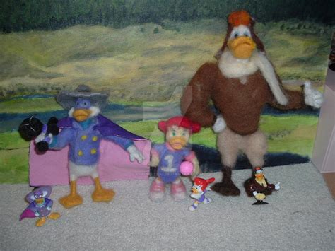 Darkwing Duck and family plushies by Lupineleigh on DeviantArt