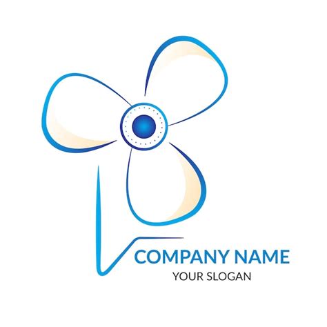 Premium Vector | Electric Fan Logo Sign Ceiling Fan Design