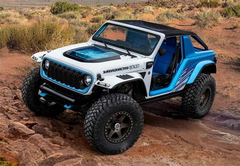 Jeep shows off beastly electric Wrangler Magneto 3.0 concept