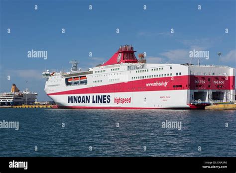 The Roro Ferry Festos Palace Imo 9204568 From Hellenic Seaways Is