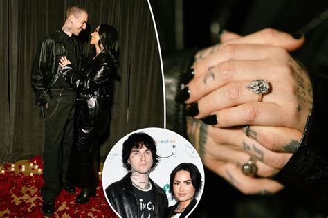 Demi Lovato engaged to musician Jutes after one year of dating: See her ...