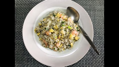 Amazing Food Handling Skills Black Truffle Fried Rice With Shrimp And