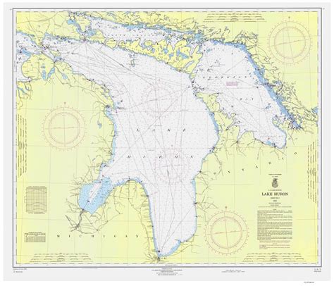 ﻿lake Huron Maps