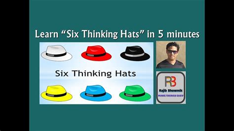 What Is Six Thinking Hats The Six Thinking Hats Technique For Problem