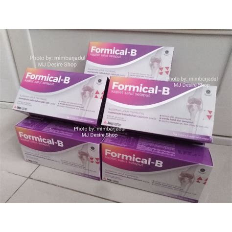 Jual Formical B Formical B Strip Box Suplemen Kalsium Tulang