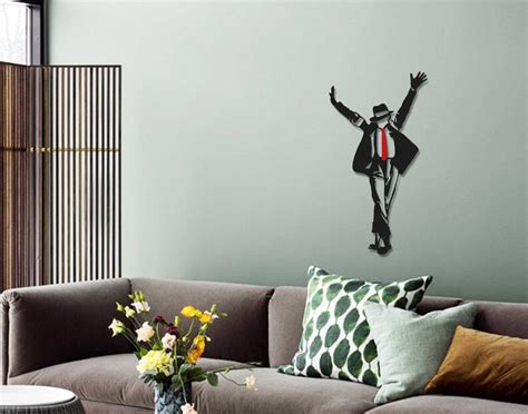 Michael Jackson, Metal Wall Decor, Wall Art, Wall Hanger, Wall Poster ...