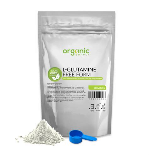 Pure Micronized L Glutamine Powder Organic Supply