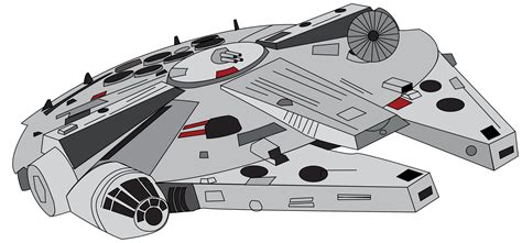 Millennium Falcon by EJLightning007arts on DeviantArt