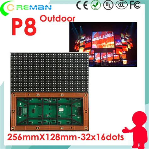 Outdoor Full Color Led Sign P Smd Led Module Nationstar Smd High