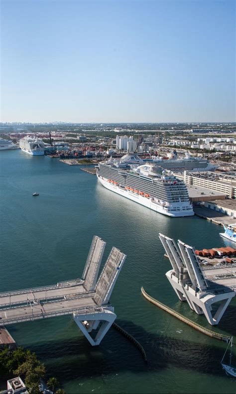 Port Everglades Fort Lauderdale Cruise Ship Ports