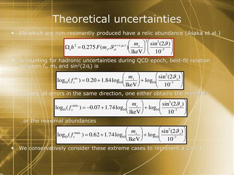 Ppt Sterile Neutrinos As Subdominant Warm Dark Matter Powerpoint