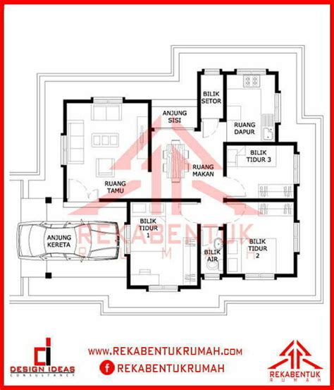 Contoh Pelan Rumah Bilik X Plan Tapak Bilik Contoh Plan Rumah