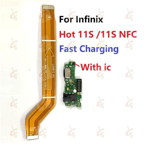 Charging Board Flex For Infinix Hot S Nfc Main Board Mainboard Flex Cable X X B