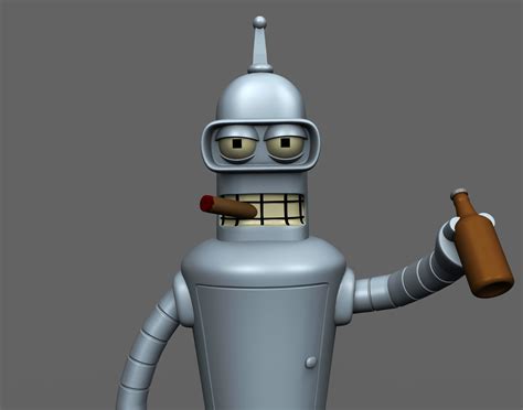 Artstation Bender Futurama