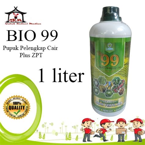 Jual Bio 99 Pupuk Pelengkap Cair Plus Zpt 1 Liter Shopee Indonesia