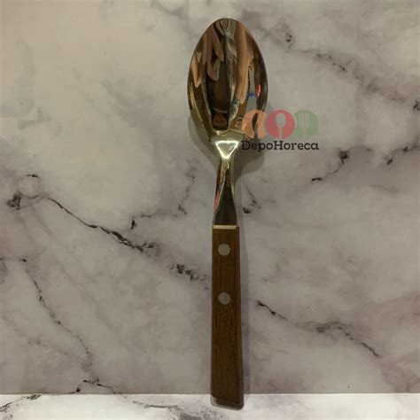 Jual Tramontina Pc Pisau Garpu Sendok Gagang Kayu Knife Spoon Fork