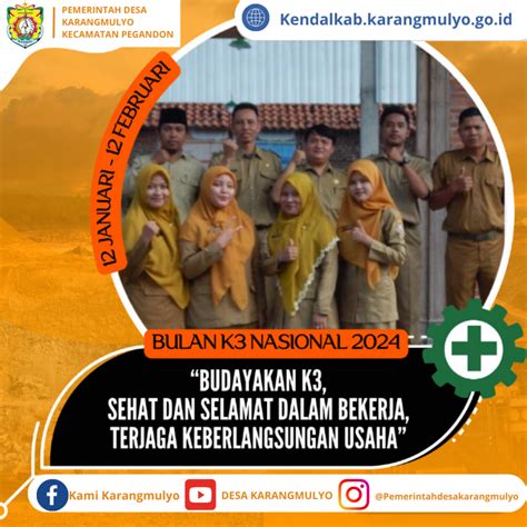 Bulan Keselamatan Dan Kesehatan Kerja K Nasional Tahun