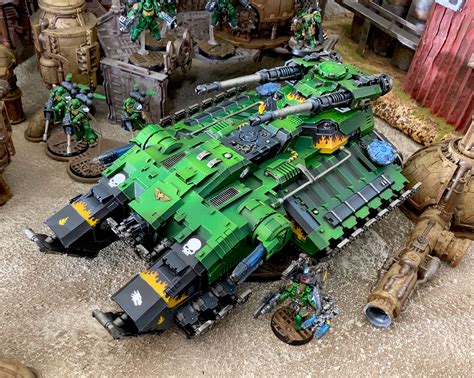 40K Hobby: Salamanders Astraeus is All Fired Up - Bell of Lost Souls