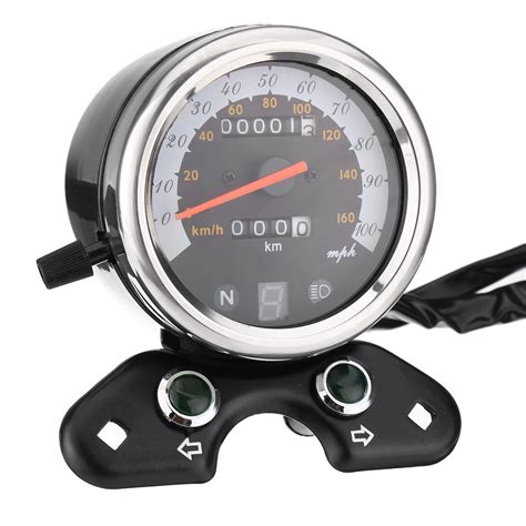 Motorcycle Kilometerstand Snelheidsmeter Toerenteller Speed Gauge Voor