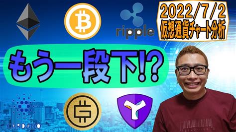 【仮想通貨 ﾋﾞｯﾄｺｲﾝbtc ＆ ｱﾙﾄｺｲﾝ 分析】もう一段下がるかな Tkhunt