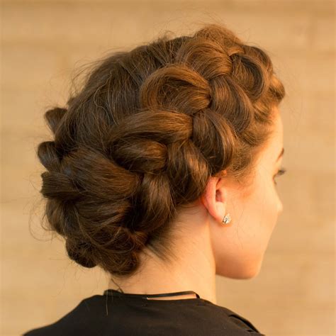 Double Dutch Braid Upstyle In Minutes Dutch Braid Updo Hair Styles