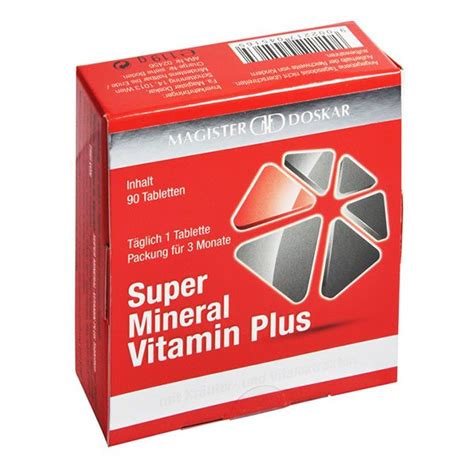 Magister Doskar Super Mineral Vitamin Plus Tabletta Db