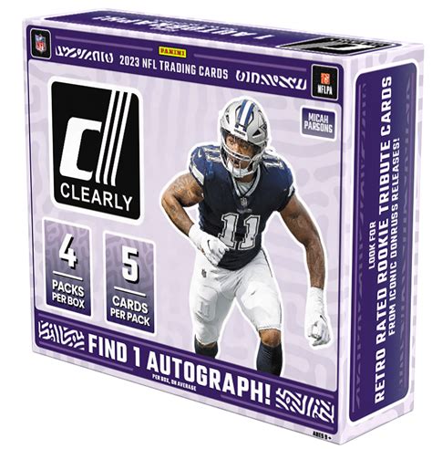 2023 Panini Clearly Donruss Football Preview