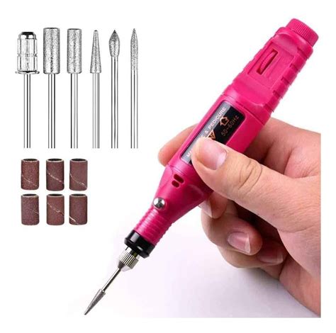 Lixador De Unha Profissional - Lixa Elétrica Unhas Aparelho Lixador De Unha Profissional ...