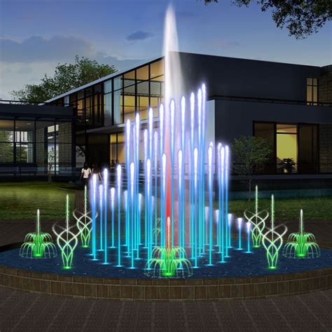 China Garden Dia 6m Pool Music Dancing Fountain Manufacturer Price