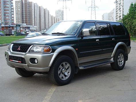 1999 Mitsubishi Pajero Sport Pictures 3000cc Gasoline Automatic For