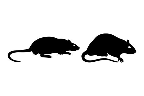 Rat Silhouettes