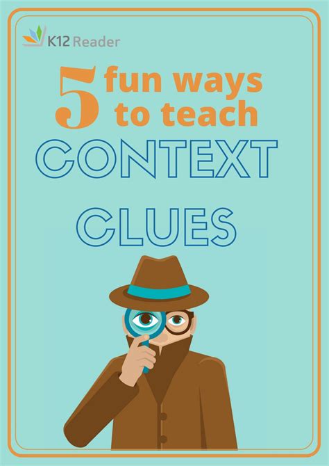 Five Fun Context Clues Games Context Clues Games