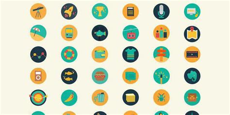 Top 50 Free Flat Icon Sets For Ui Design Speckyboy