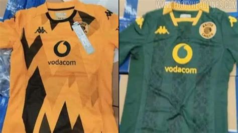 PHOTOS: Kaizer Chiefs New Kit made by kappa leaked jerseys for all 16 clubs