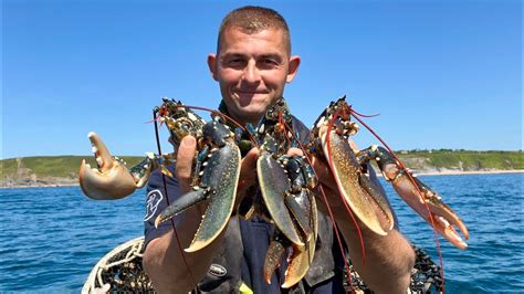 Hand Hauling The Fish Locker Lobster Pots Crabs Lobsters And An