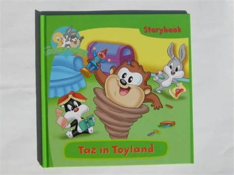 Hardcover Baby Looney Tunes Taz In Toyland Storybook