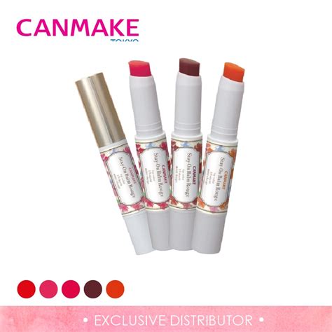 Canmake Tokyo Stay On Balm Rouge Tint Shopee Singapore