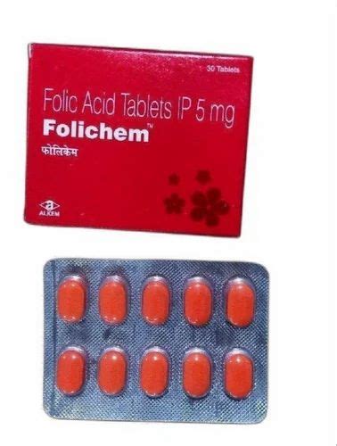 Alkem Mg Folichem Folic Acid Tablets Ip At Rs Box In Nagpur Id